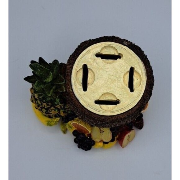 Vintage Resin Spreader Set - Coconut Base Mixed Fruit & Tropical Drink Spreaders - Picture 9 of 16